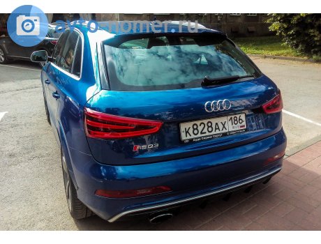 к828ах186, Audi RS Q3