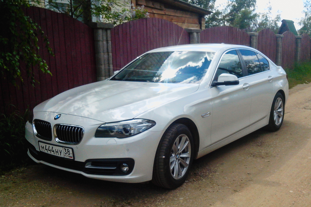 м 444 ну 38, BMW 5 Series 6th gen Sedan (F10/F18), 2010–2017