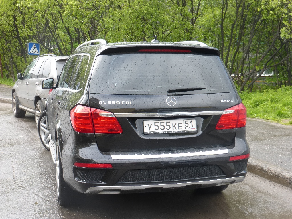 у 555 ке 51, Mercedes-Benz GL-Klasse 2nd gen (X166), 2012–2015