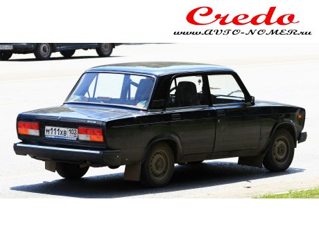 м111хв102, Lada (VAZ) 2107