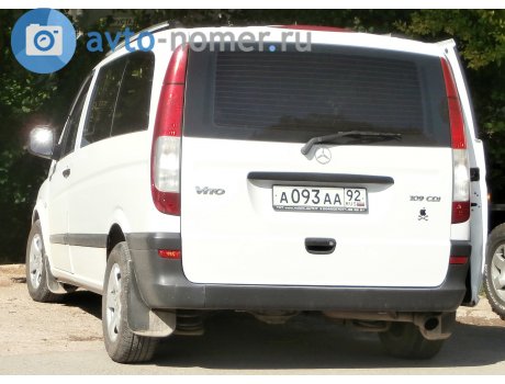 а093аа92, Mercedes-Benz Vito