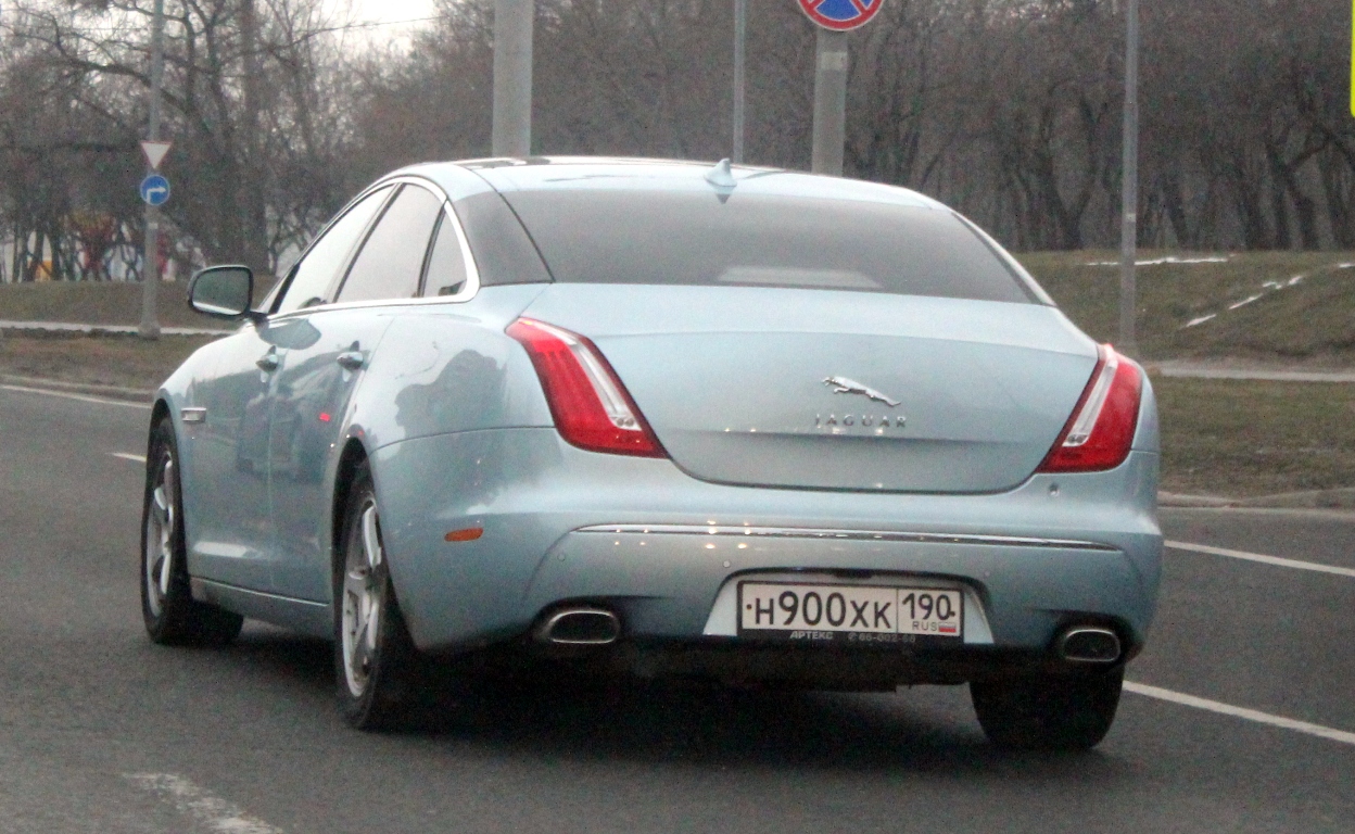 н 900 кх 190, Jaguar XJ 6th gen (X351), 2009–2019