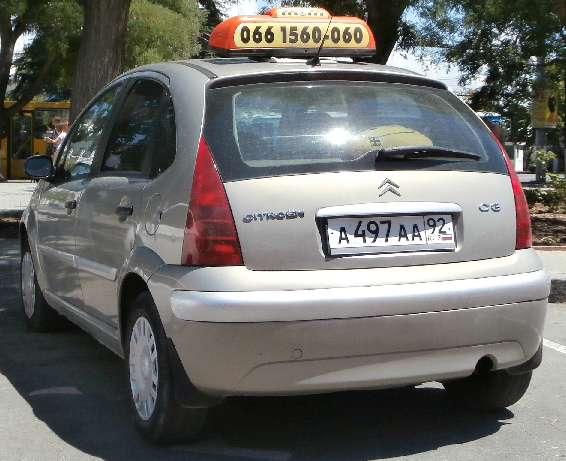 а 497 аа 92, Citroёn C3 1st gen (FC/FN), 2002–2010 (–2012 for LATAM-market)