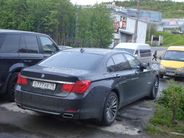 о 777 хе 78, BMW 7 Series 5th gen (F01–F04), 2008–2015