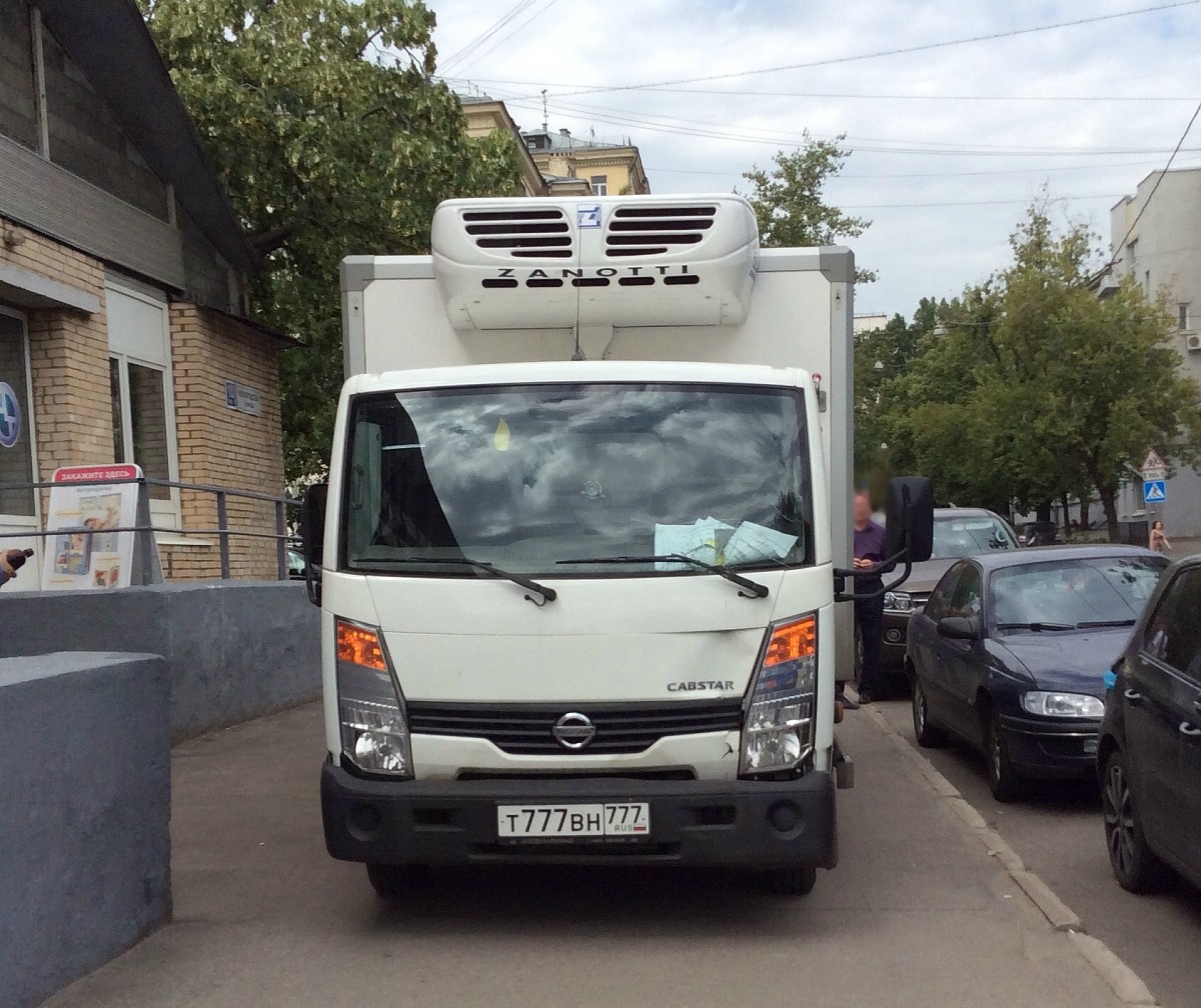 т 777 вн 777, Nissan Cabstar 