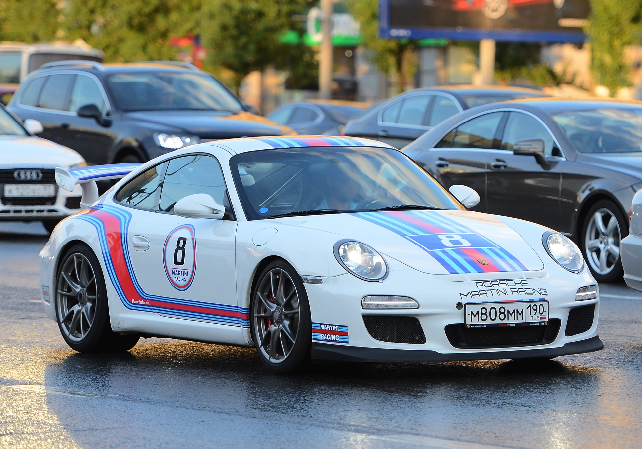 м 808 мм 190, Porsche 911 6th gen Coupé (997.1), 2004–2010