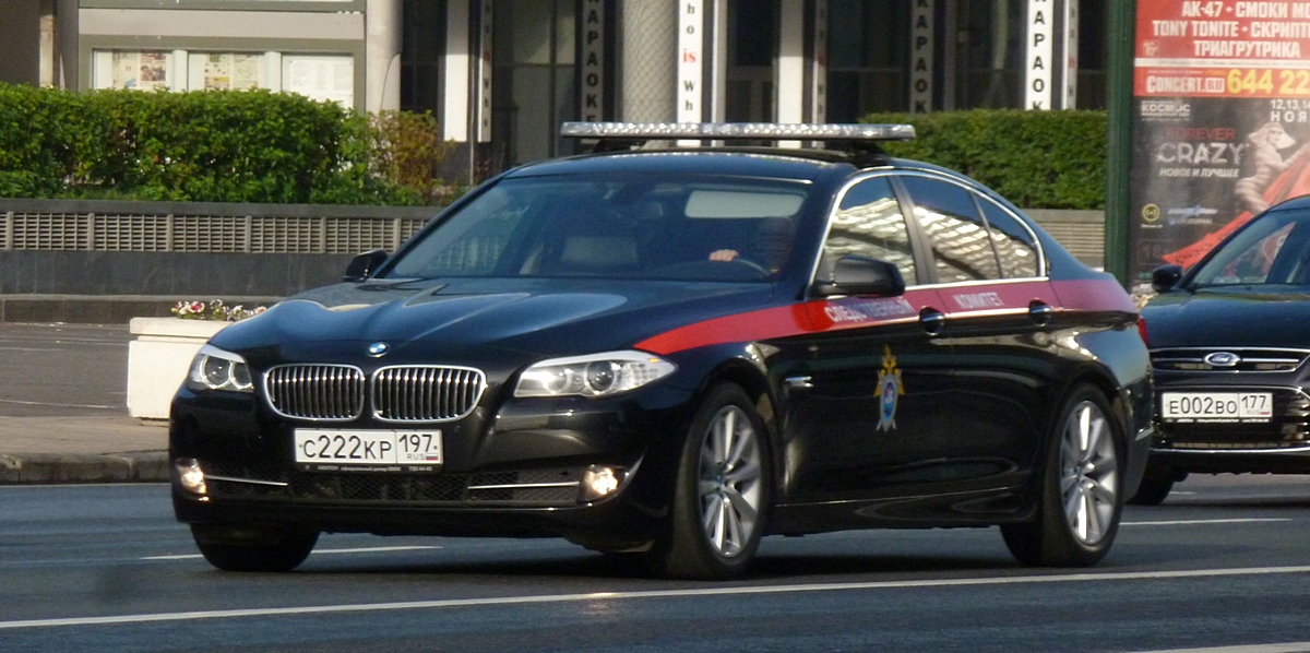 с 222 кр 197, BMW 5 Series 6th gen Sedan (F10/F18), 2010–2017