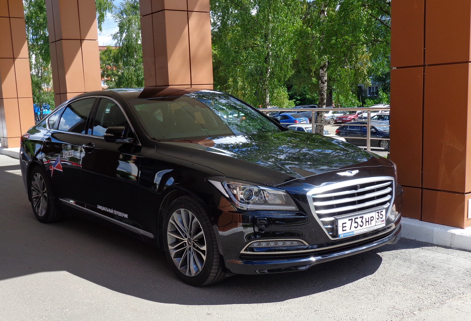 е 753 нр 35, Hyundai Genesis 2nd gen (DH), 2013–2016