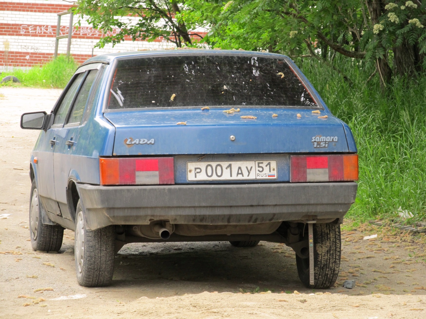 р 001 ау 51, Lada (VAZ) 21099 