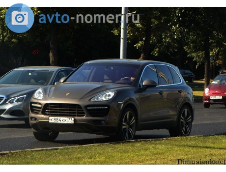 к884кк77, Porsche Cayenne