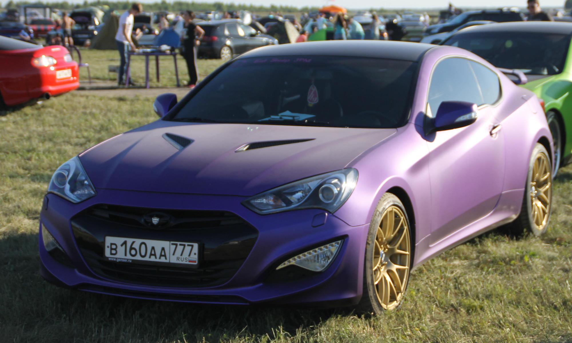 в 160 аа 777, Hyundai Genesis Coupe 1st gen (BK), facelift, 2011­–2016