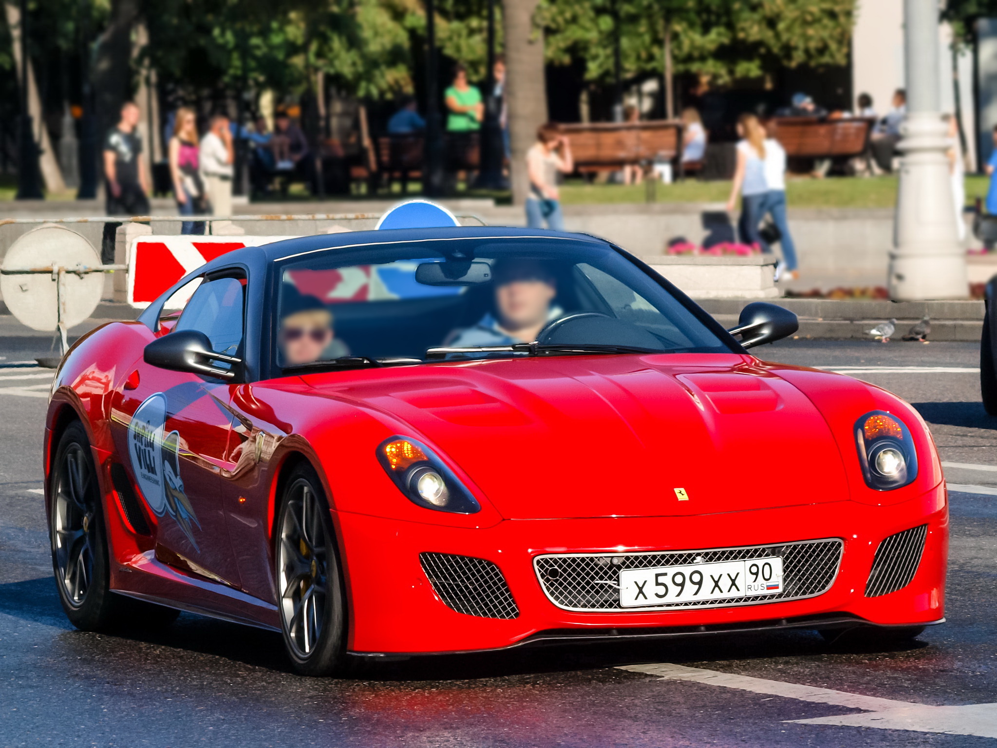 Ferrari 599 GTO черный