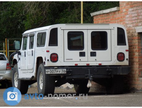 р007ру56, HUMMER H1