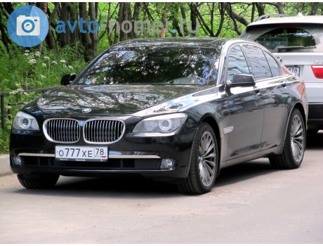 о777хе78, BMW 7 Series