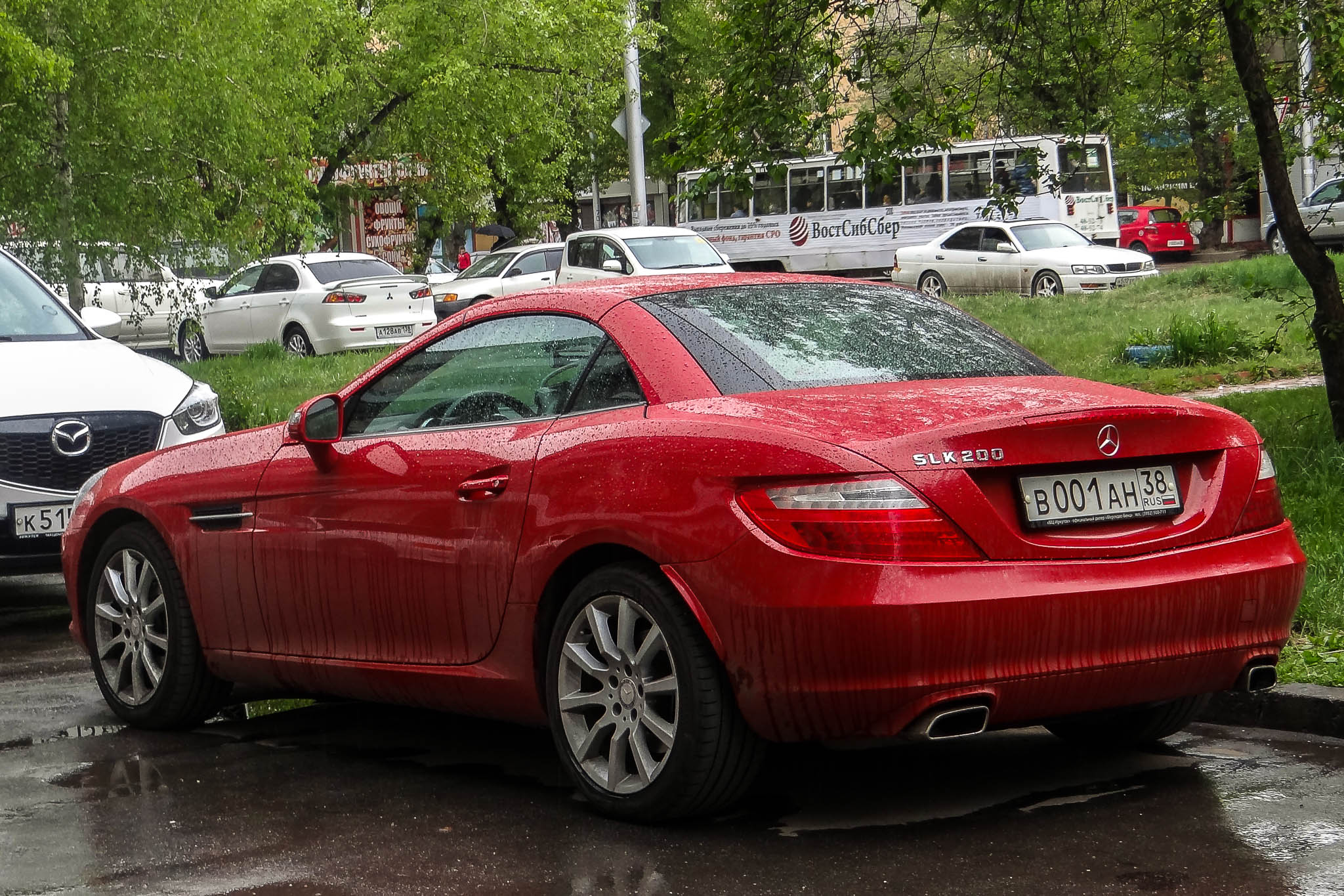 в 001 ан 38, Mercedes-Benz SLK-Klasse 3rd gen (R172), 2011–2015