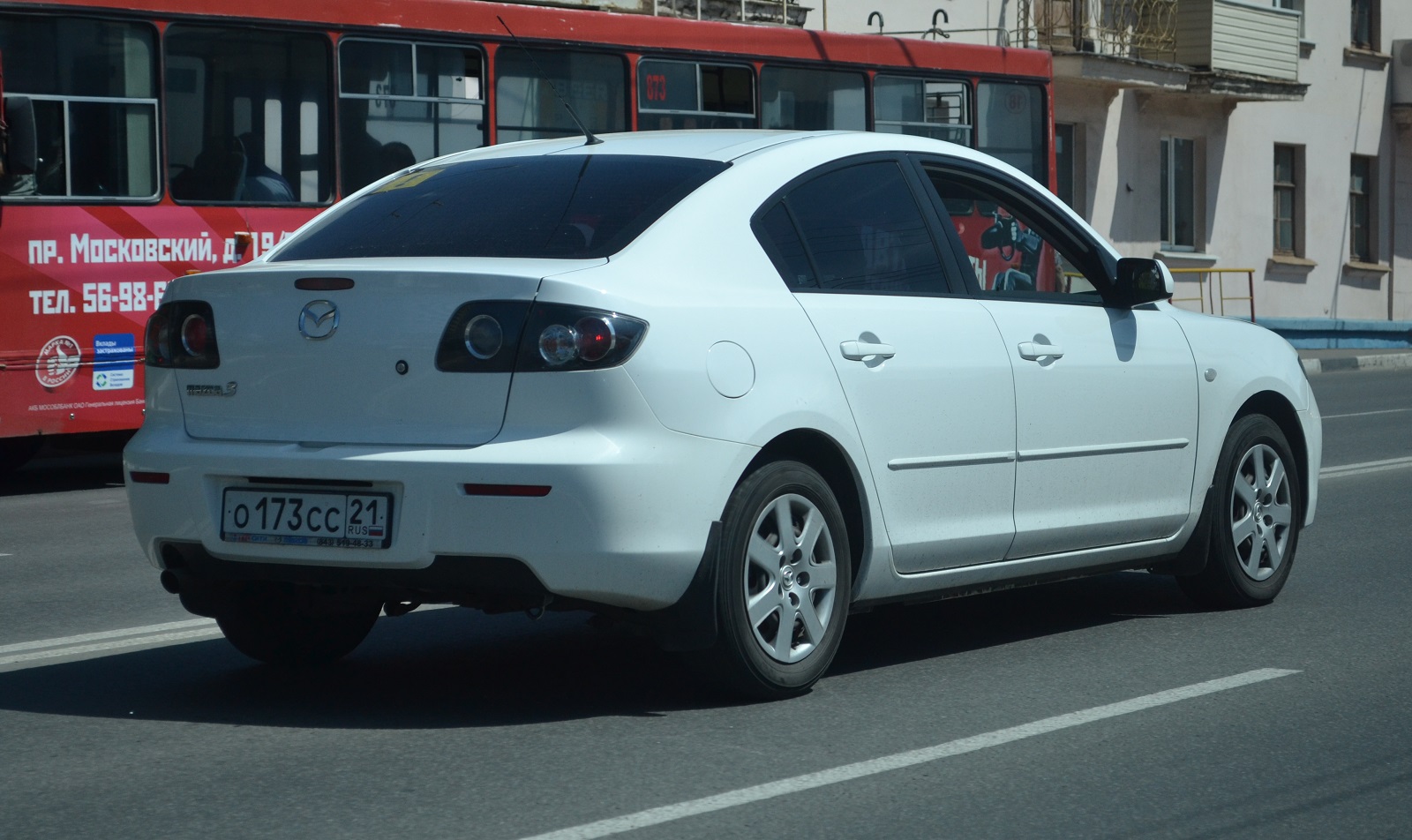 о 173 сс 21, Mazda 3 1st gen Sedan (BK), 2003–2009
