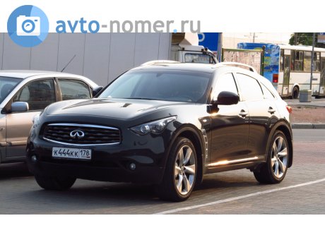 к444кк178, Infiniti QX70/FX-Series