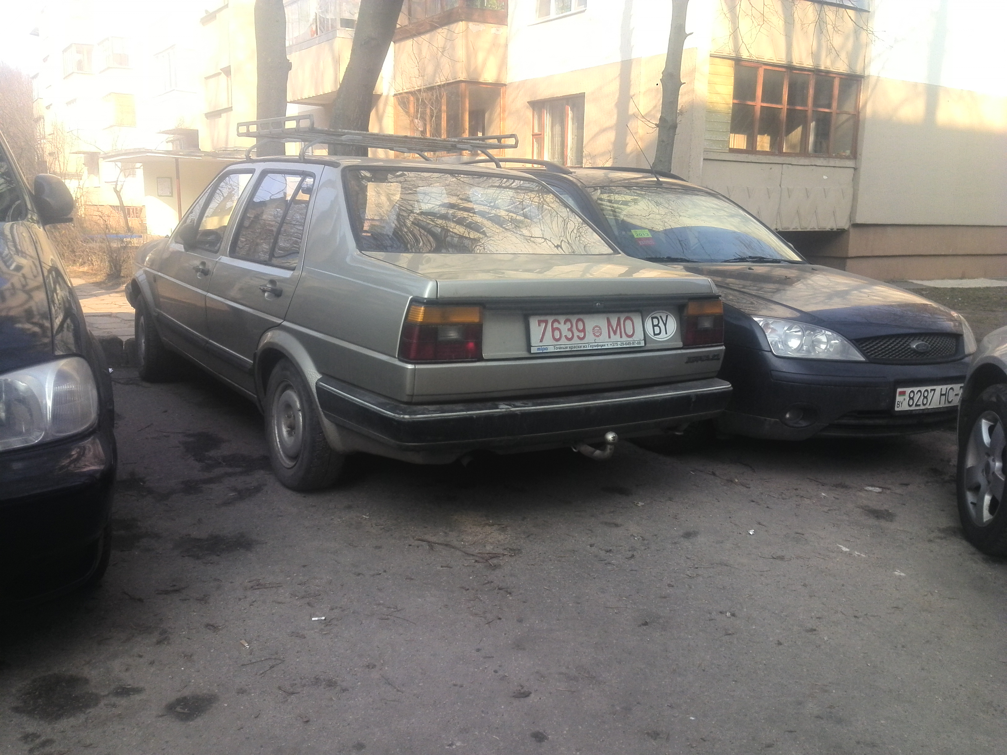 7639 MO, Volkswagen Jetta 2nd gen 4-door Sedan (1G), 1984–1992 (­–1997 for CN-market)