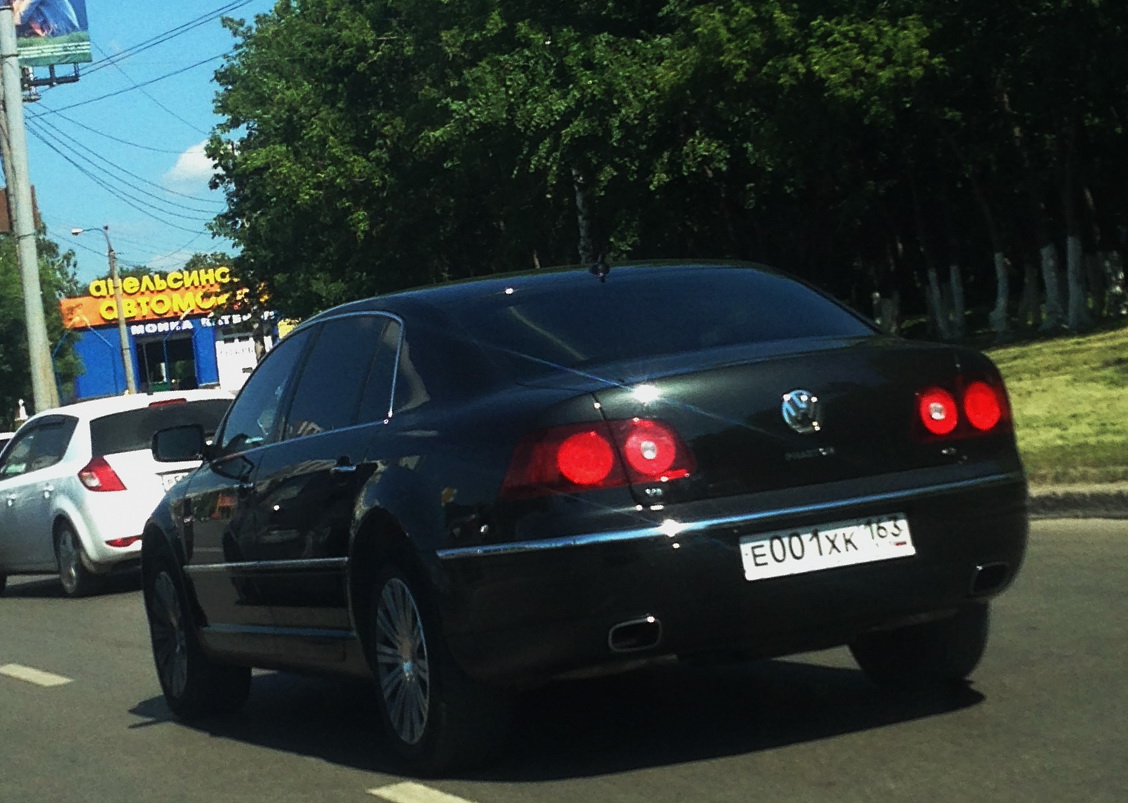 е 001 хк 163, Volkswagen Phaeton 1st gen (3D), 2002–2010