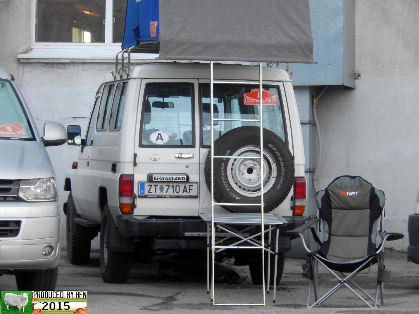 ZT 710 AF, Toyota Land Cruiser 70 3-door Troop Carrier (J75/J78), 1984–2007