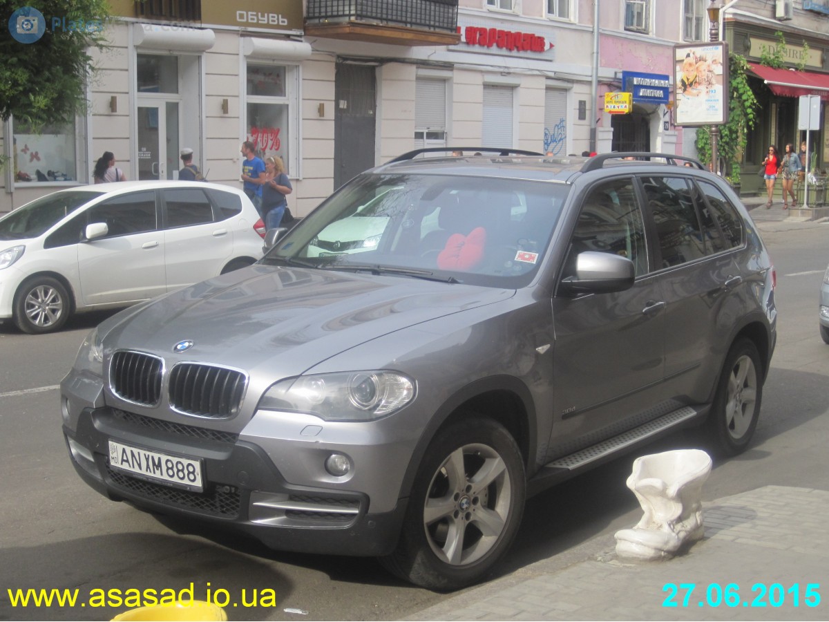 AN XM 888, BMW X5 2nd gen (E70), 2007–2013