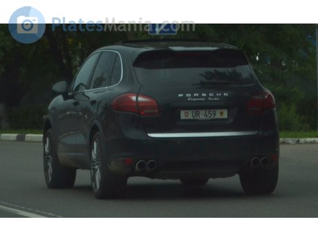 UR 459, Porsche Cayenne