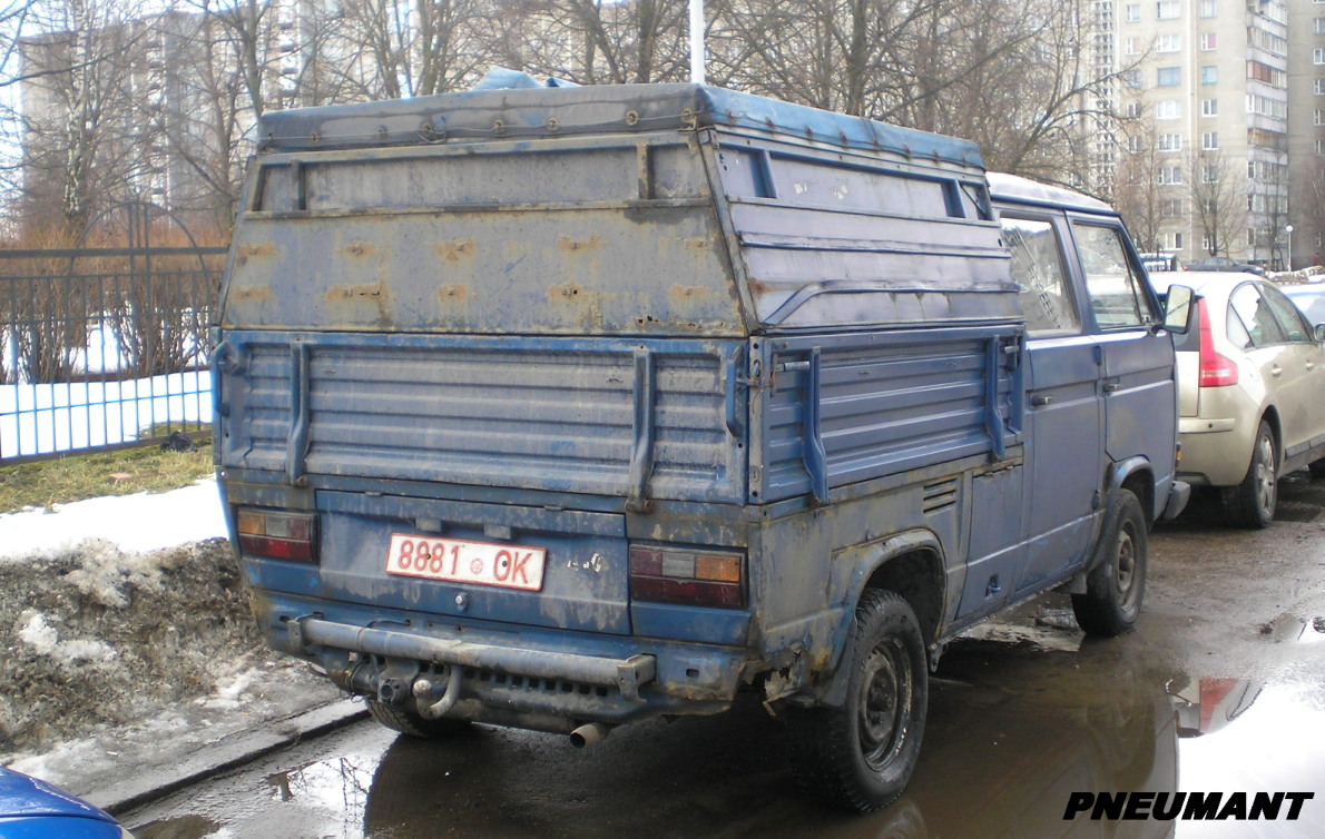 8881 OK, Volkswagen Transporter 3rd gen Van (T3), 1979–1992