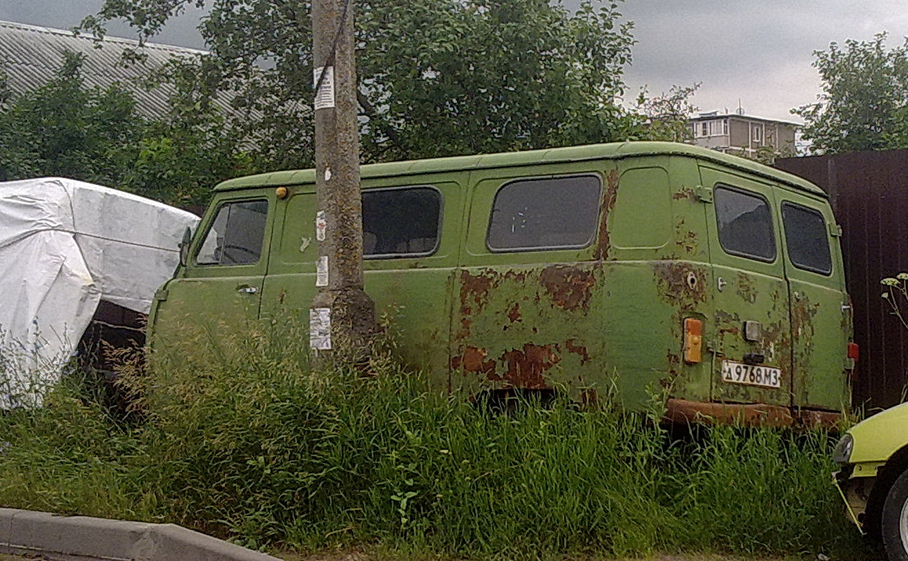 д 9768 МЗ, UAZ 452 452А/3962/3741 Glassed Van, 1965–