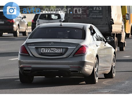 е777мо777, Mercedes-Benz S-Klasse