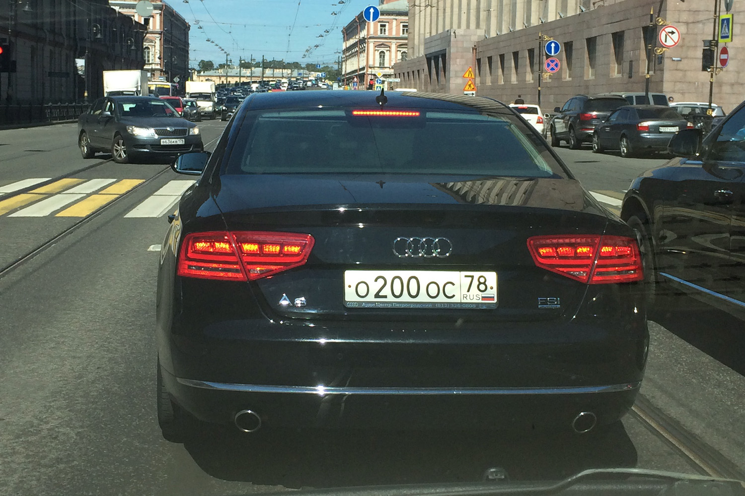 о 200 ос 78, Audi A8 3rd gen (D4/4H), 2009–2013