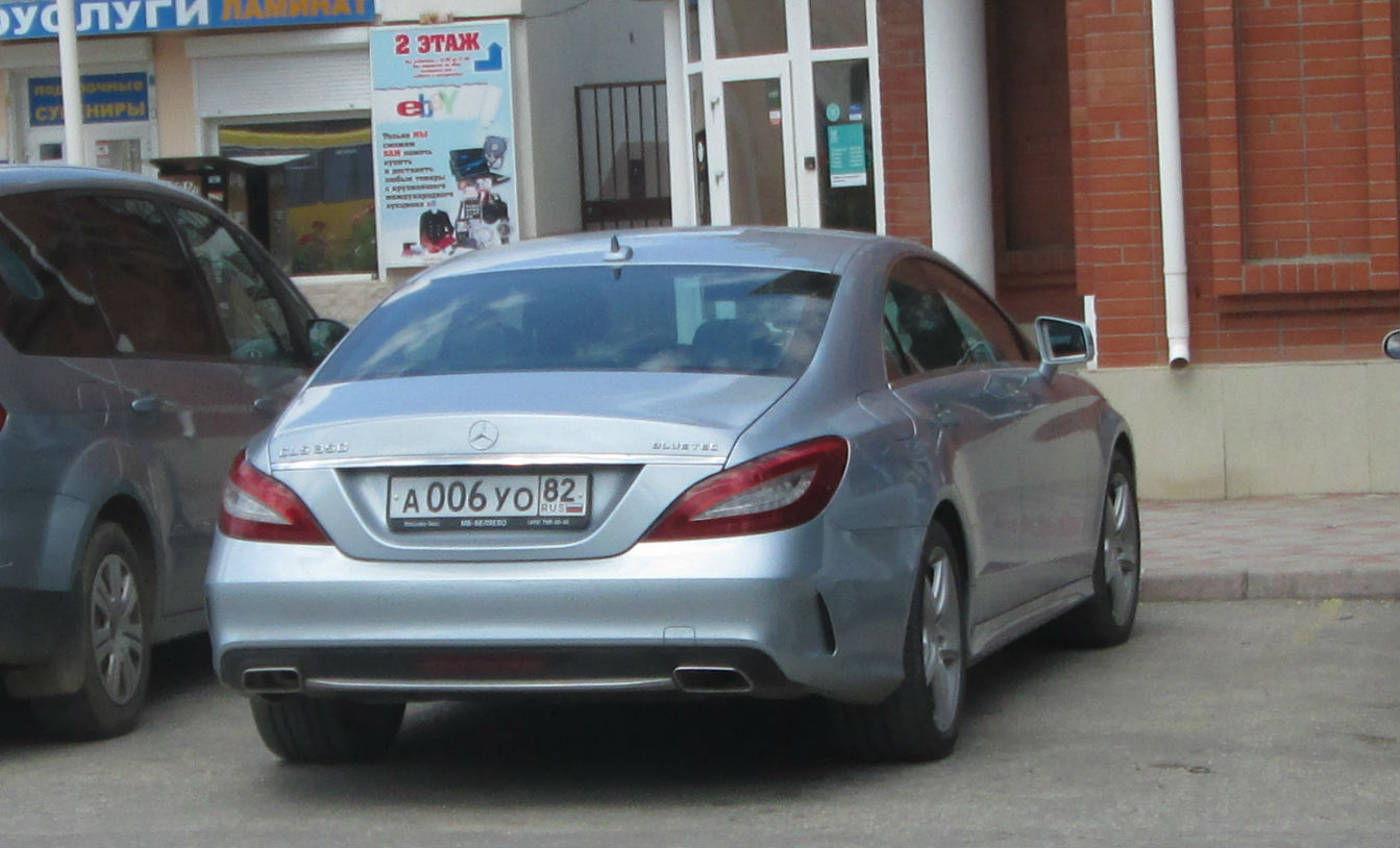 а 006 уо 82, Mercedes-Benz CLS-Klasse 2nd gen 4-door Сoupé (C218), 2010–2018