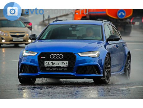 с016сс197, Audi RS6