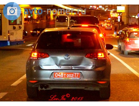 048T 002 77, Volkswagen Golf