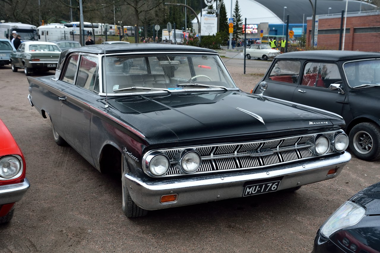 MU-176, Mercury Monterey 5th gen 1963 2-door Hardtop (65A/65B/65C), 2nd facelift, 1962–1963