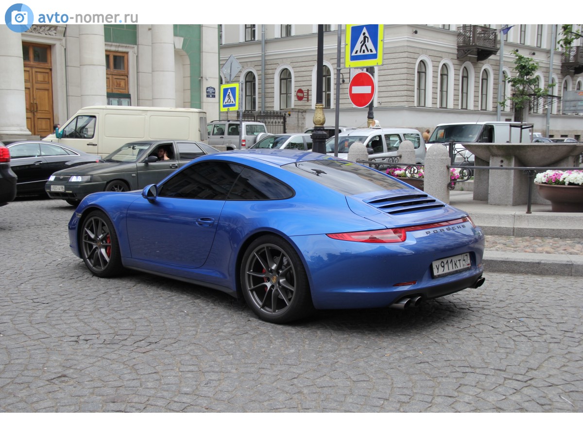 у 911 кт 47, Porsche 911 7th gen Coupé (991.1), 2011–2017