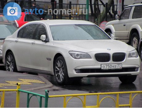 о750ке77, BMW 7 Series