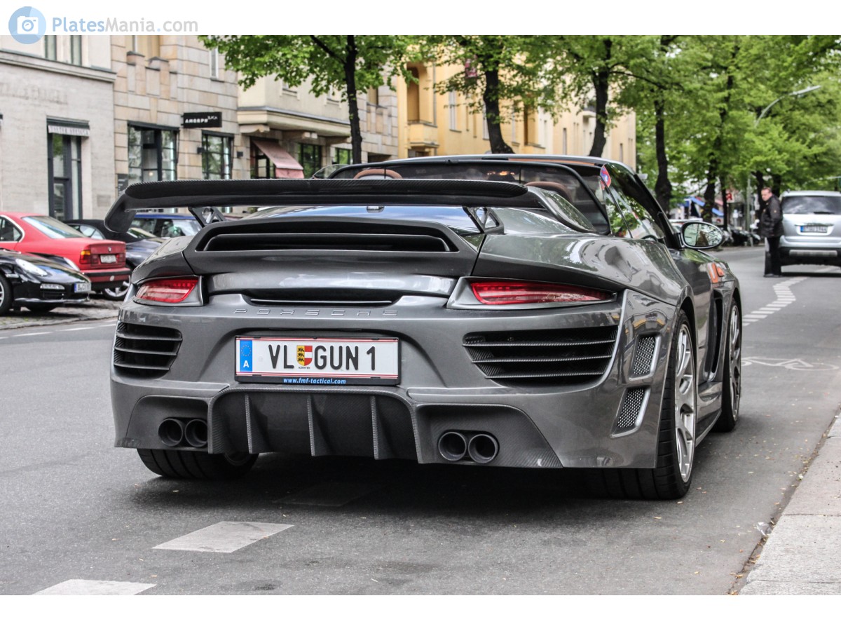 VL GUN 1, Porsche 911 6th gen Cabrio (997.1), 2005–2009