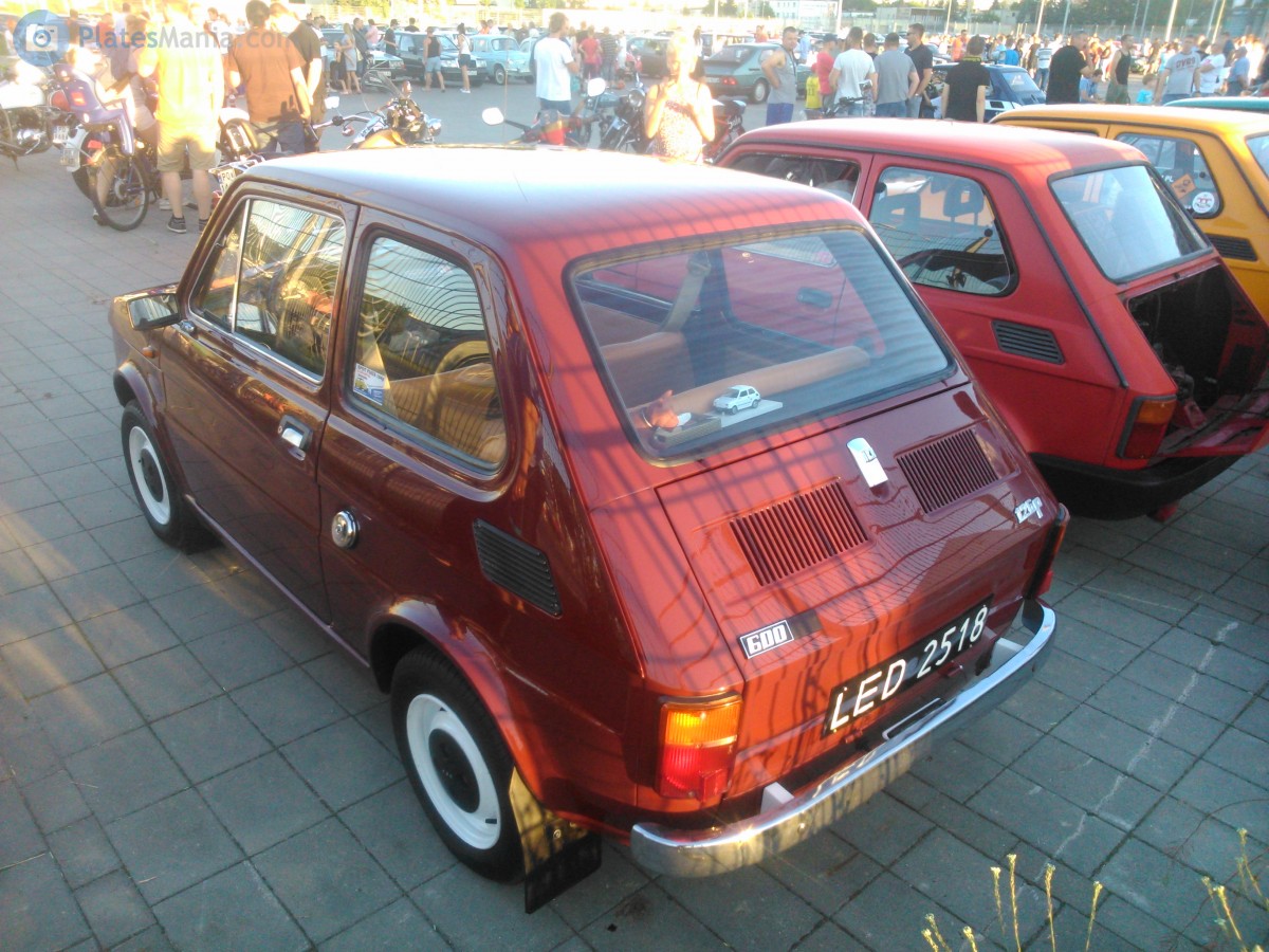 LED 2518, Polski Fiat 126p 126p 600/650/FL, 1973–1994