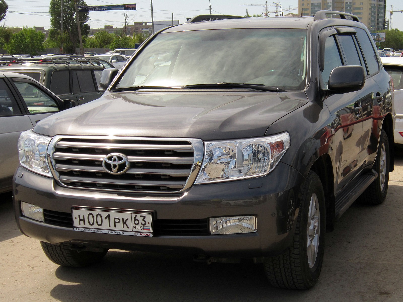 н 001 рк 63, Toyota Land Cruiser 200 (J200), 2007–2011