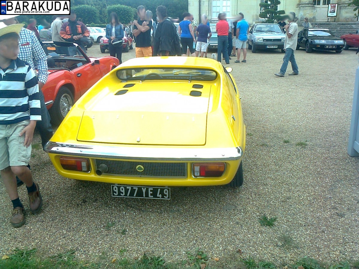 9977 YE 49, Lotus Europa 1st gen, 1966–1975