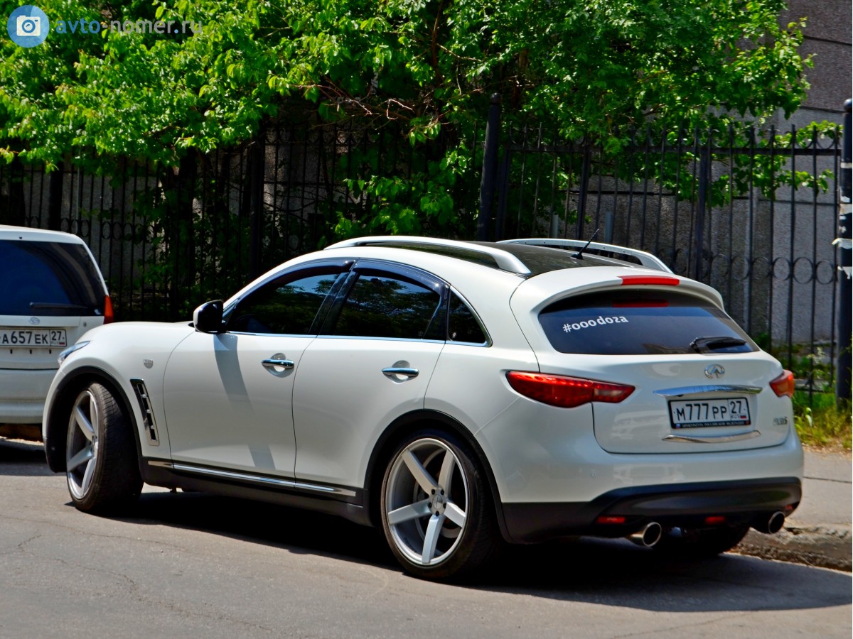 м 777 рр 27, Infiniti QX70/FX-Series 2nd gen FX/QX (S51), 2008–2017