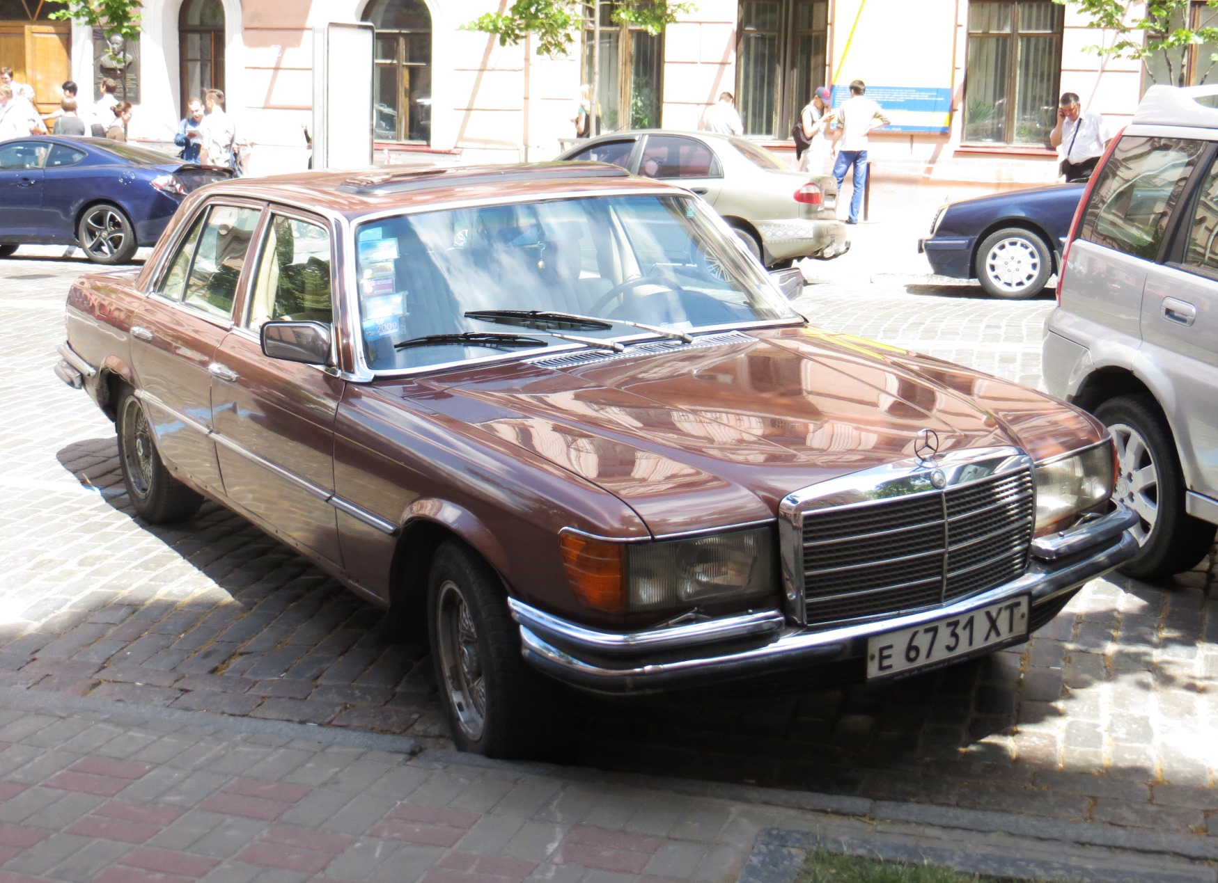 е 6731 ХТ, Mercedes-Benz S-Klasse 3rd gen (W116/V116), 1972–1980