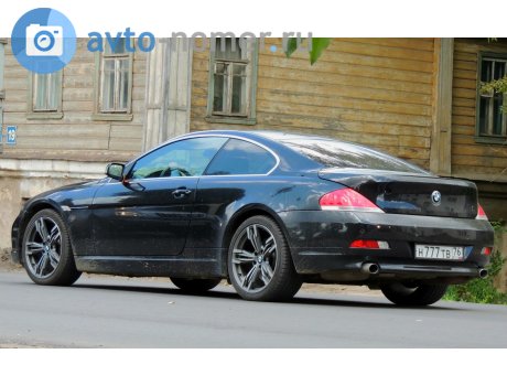 н777тв76, BMW 6 Series