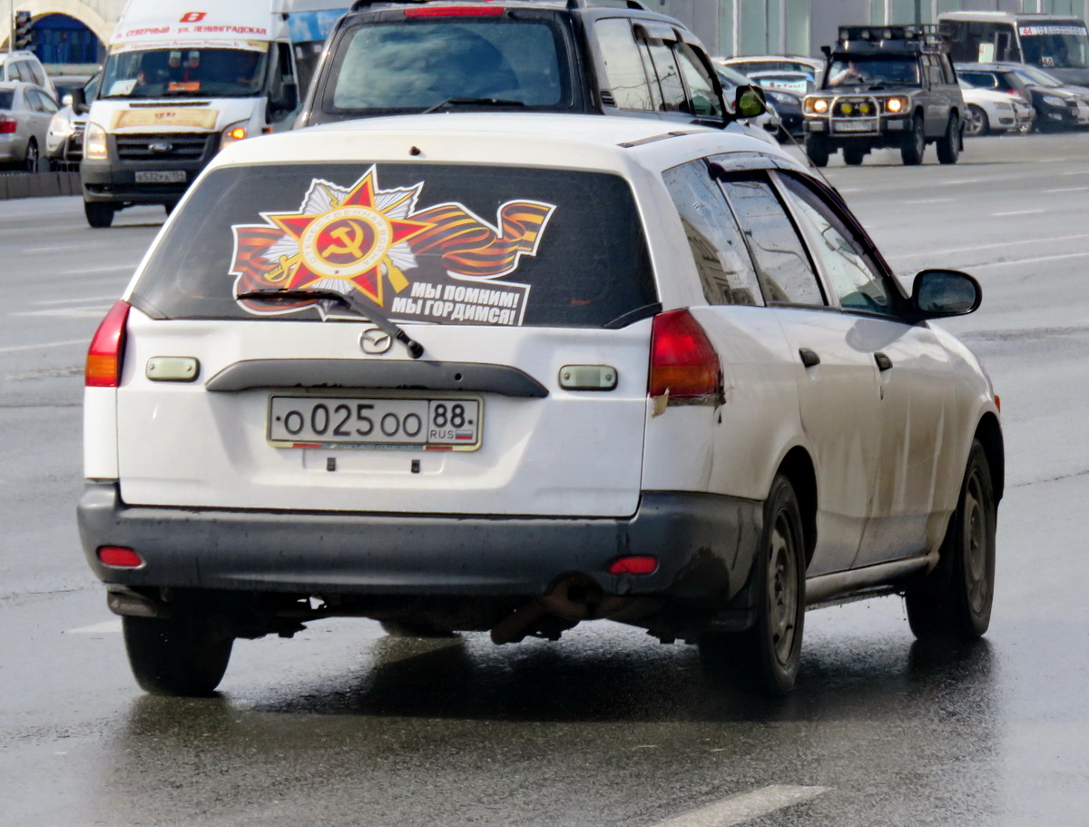 о 025 оо 88, Mazda Familia Van 2nd gen (Y11), 1999–2006