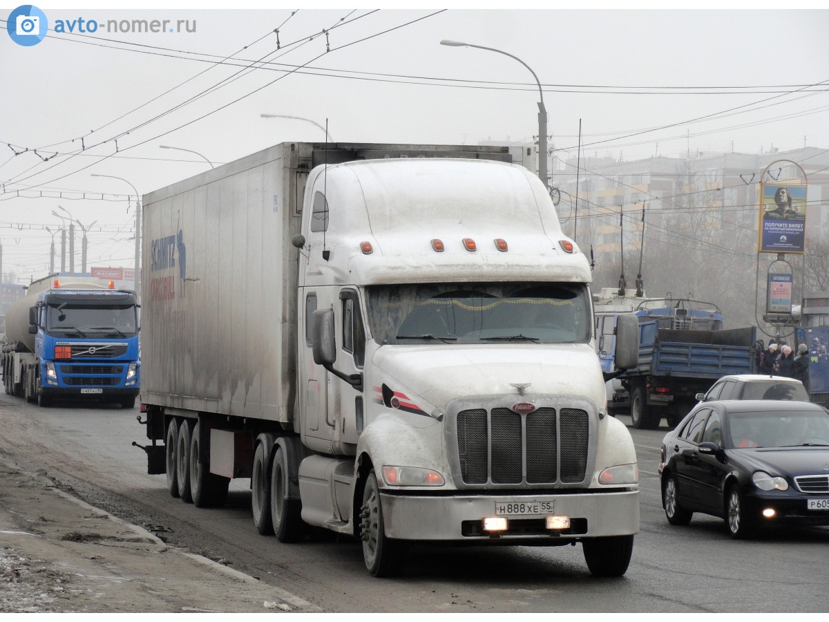 н 888 хе 55, Peterbilt 387 