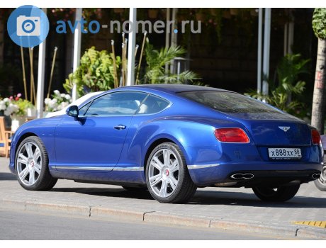 х888хх88, Bentley Continental