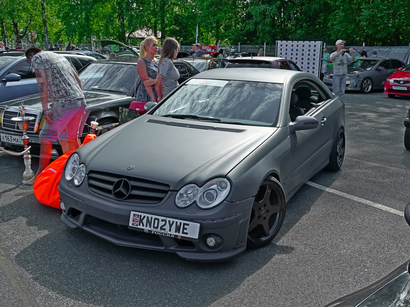 KN02YWE, Mercedes-Benz CLK-Klasse 2nd gen Сoupé (C209), 2002–2009