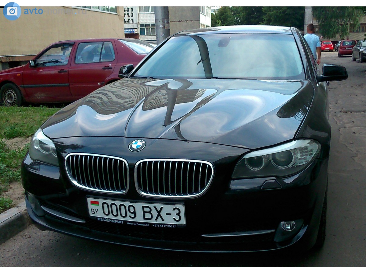 0009 BX-3, BMW 5 Series 6th gen Sedan (F10/F18), 2010–2017