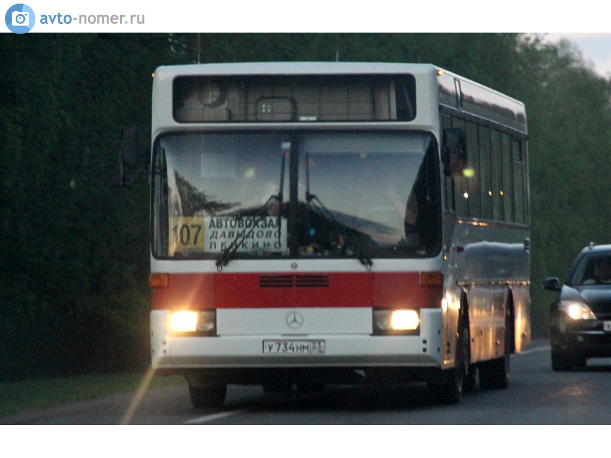 у 734 нм 33, Mercedes-Benz O405 1st gen O405N (357), 1982–2002