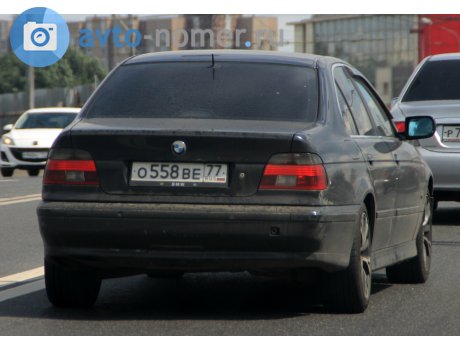 о558ве77, BMW 5 Series